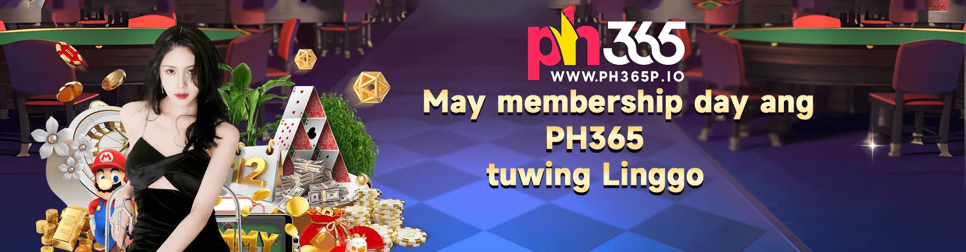 PH365 Banner - Sports & Casino in Tagalog