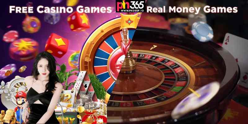 Free Casino Games vs Real Money Casino Games
