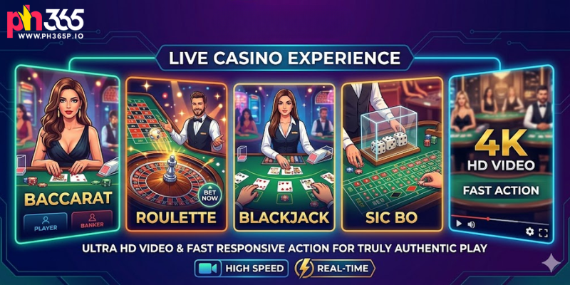 Live Casino on Mobile