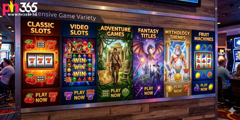 Extensive Game Variety